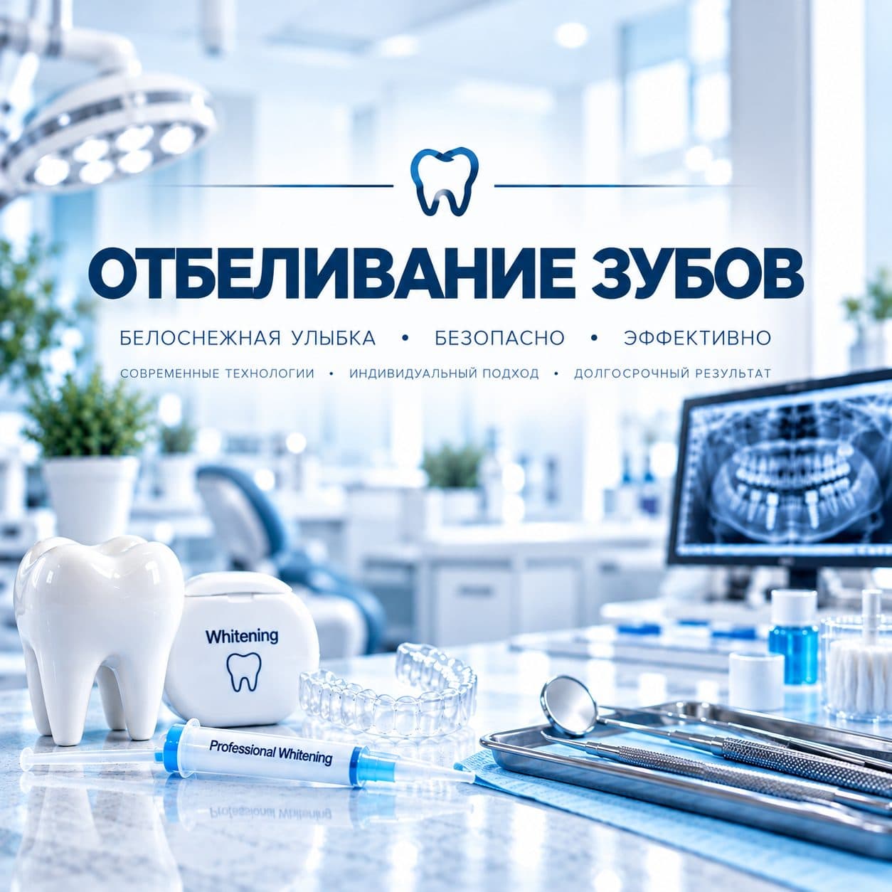 Отбеливание зубов